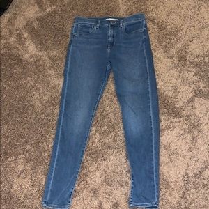 High Rise Super Skinny Jeans